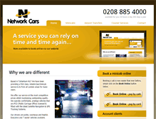 Tablet Screenshot of network-cars.co.uk